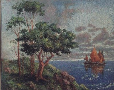 The Sailing Boats, 1887 by Leo Gausson